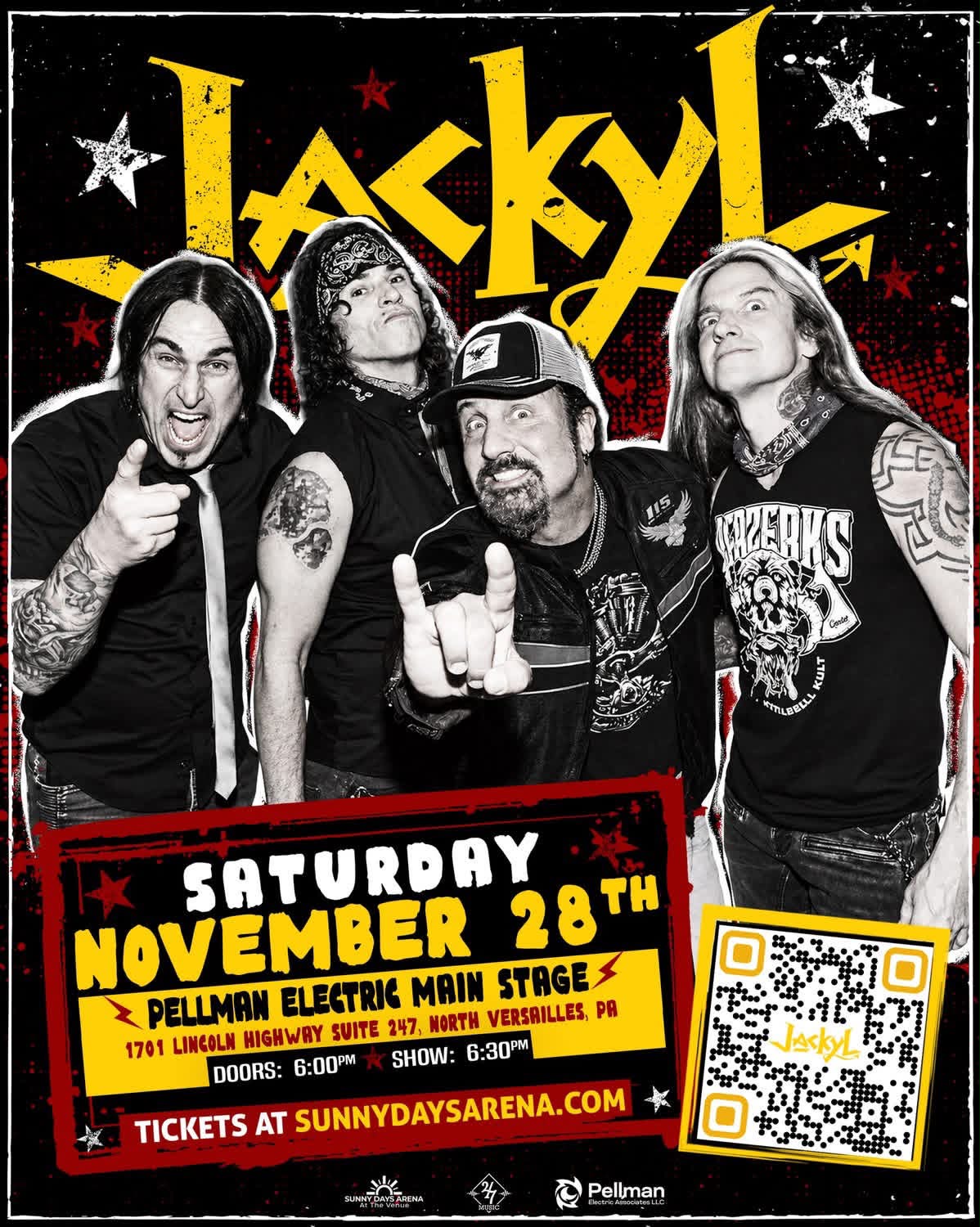 Iron - New Show: Jackyl at the Sunny Days Arena - at the Venue