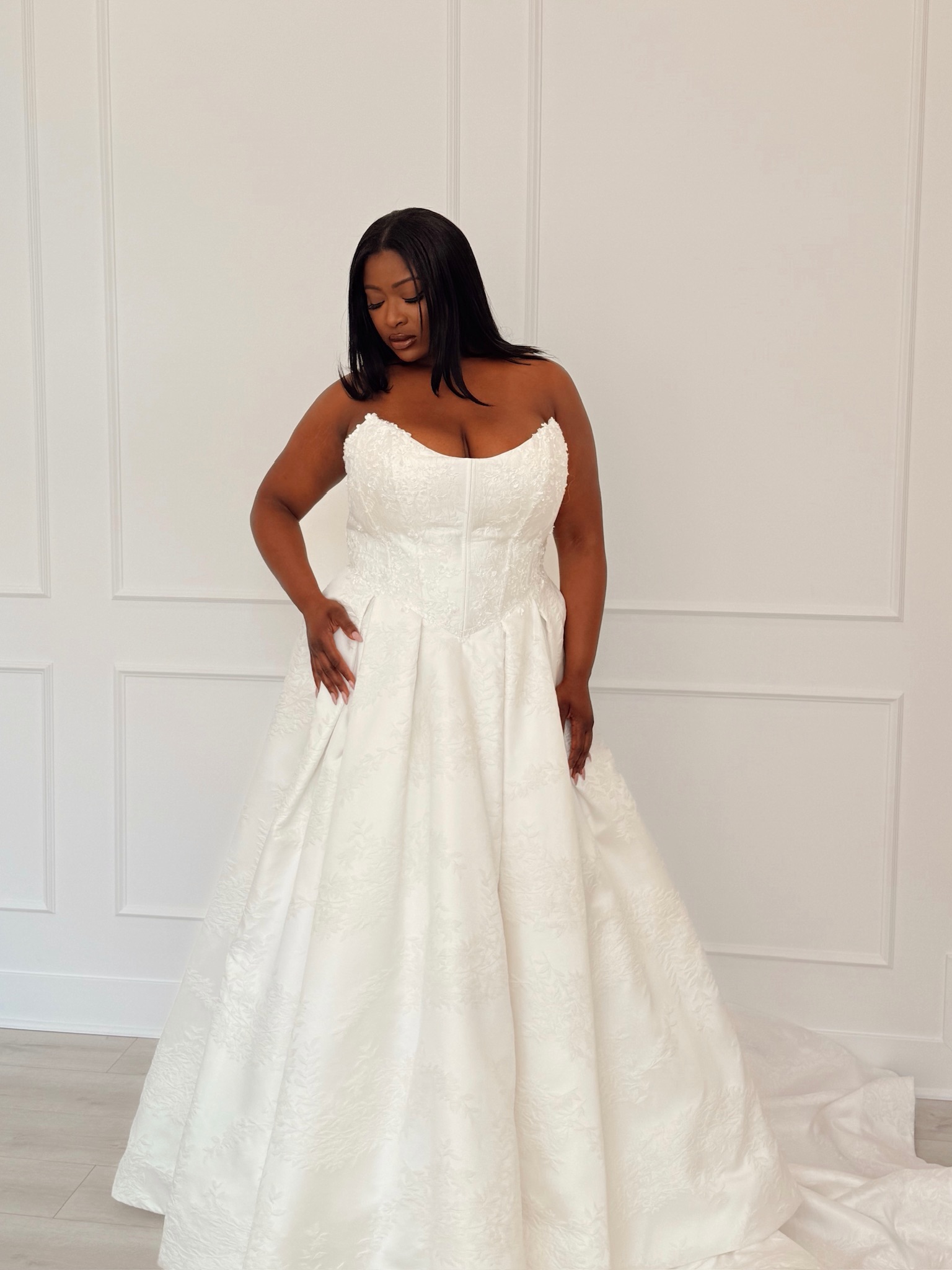 Curvy wedding dresses at Savvy Bridal Kansas City