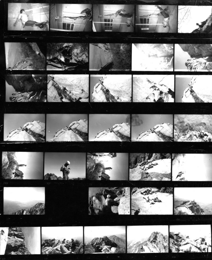 Photo/Contact Sheets by Michel Comte circa 1990 #imanarchive