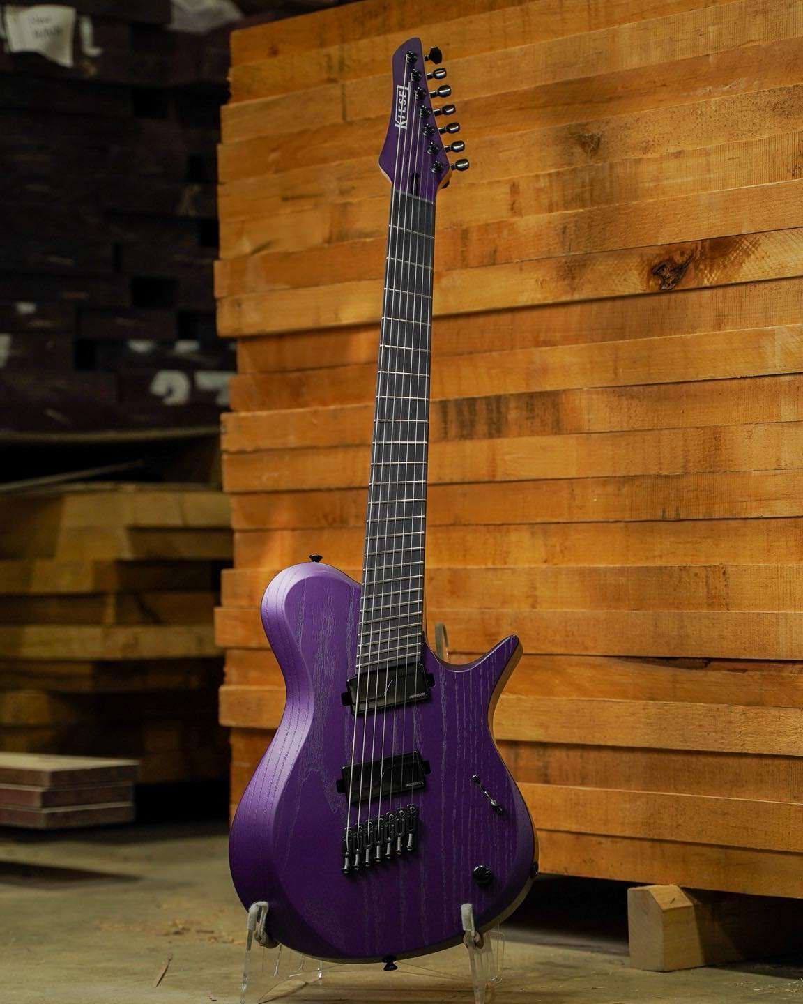 Kiesel - Solo 7 string with the new EverTune bridge option. Order
