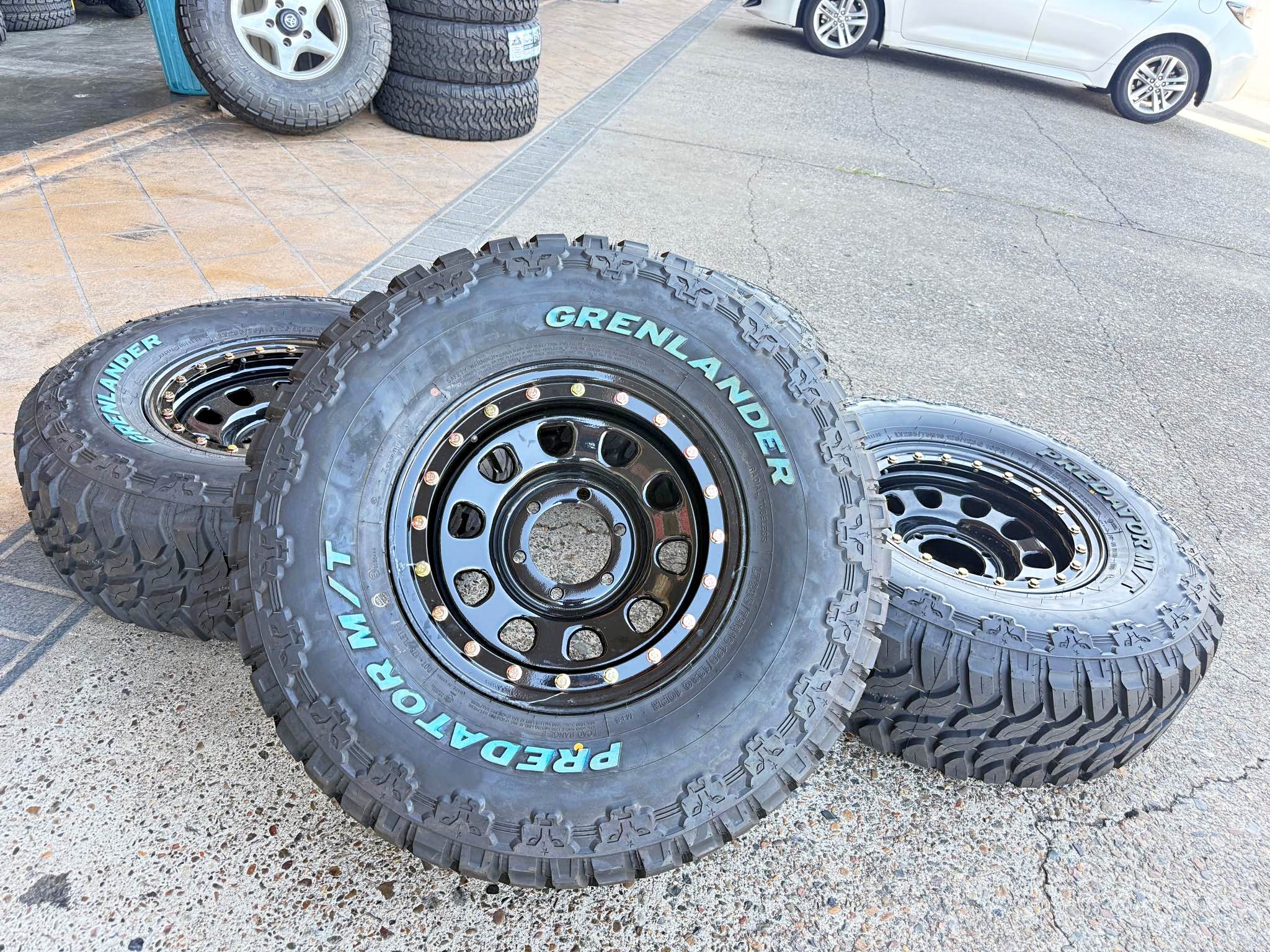 Brand New 4WD Tyres & Rims 285/75R16 - Car Wheels, Tires & Parts ...