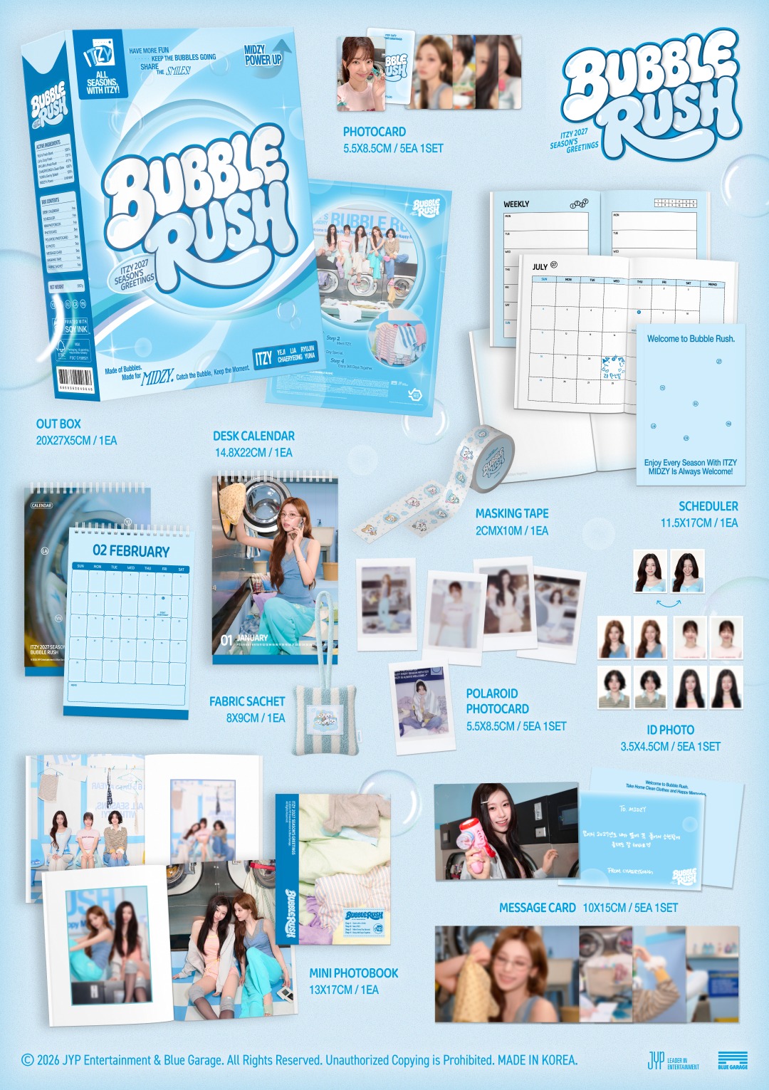ITZY 2027 Season's Greetings [BUBBLE RUSH] 🫧PRE-ORDER OPEN