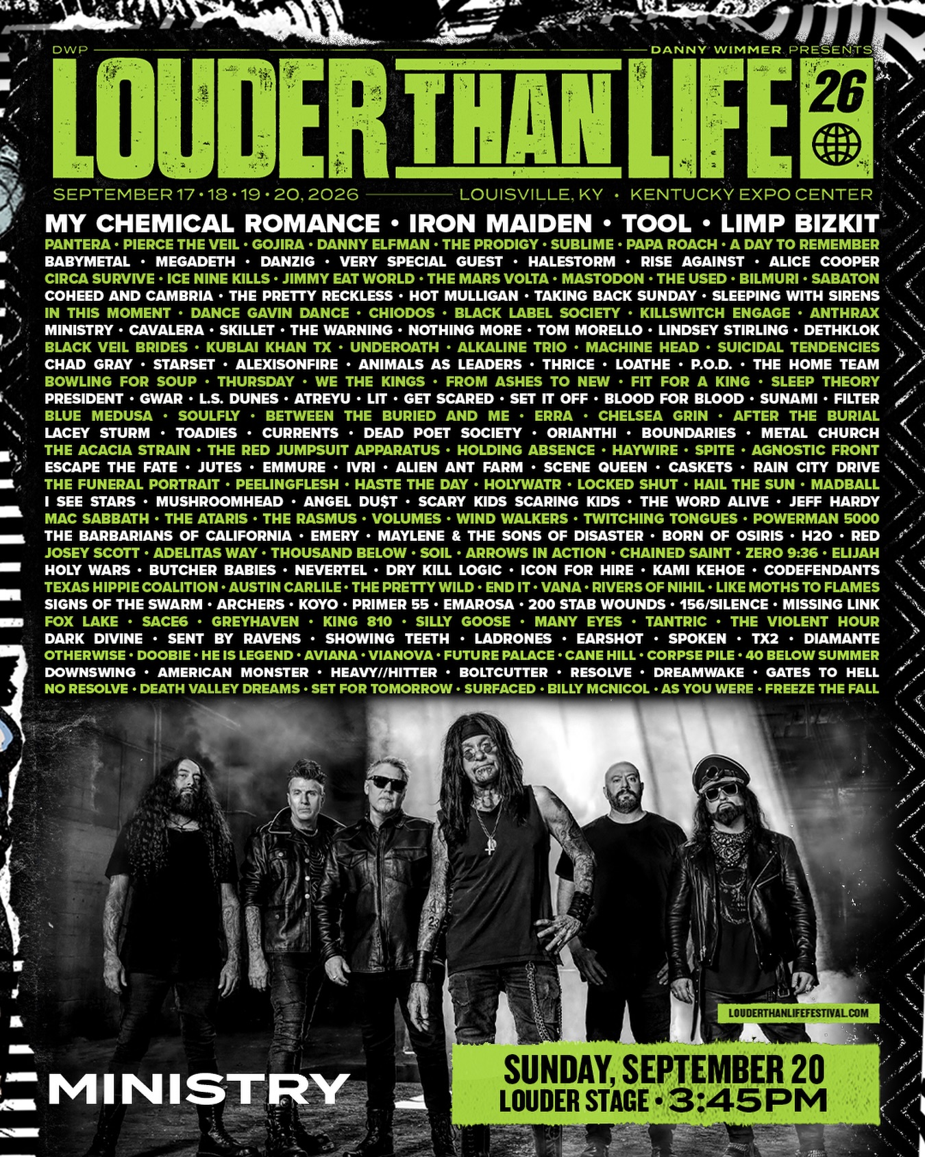 Ministry - #TBT - 1996 Sphinctour world tour in support of the