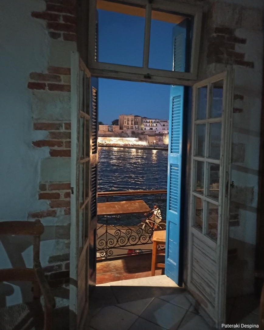 Touch of Crete - #Window #view #venetian #old #harbour... | Facebook