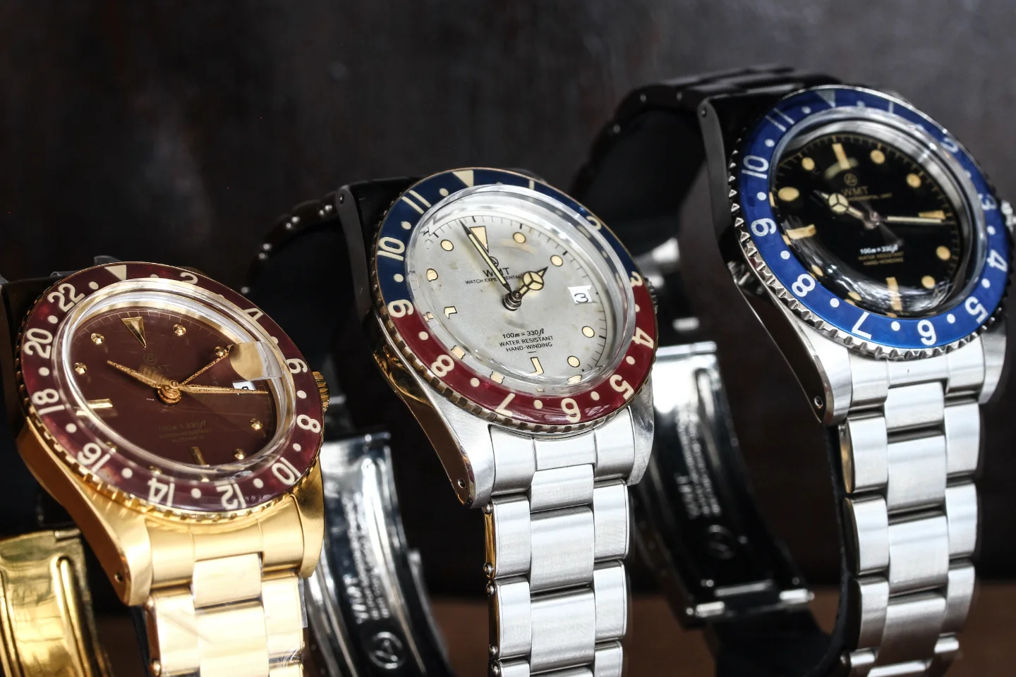WMT Barracuda - Tropical Brown 빈티지 그 자체의 바라쿠다, 36mm 