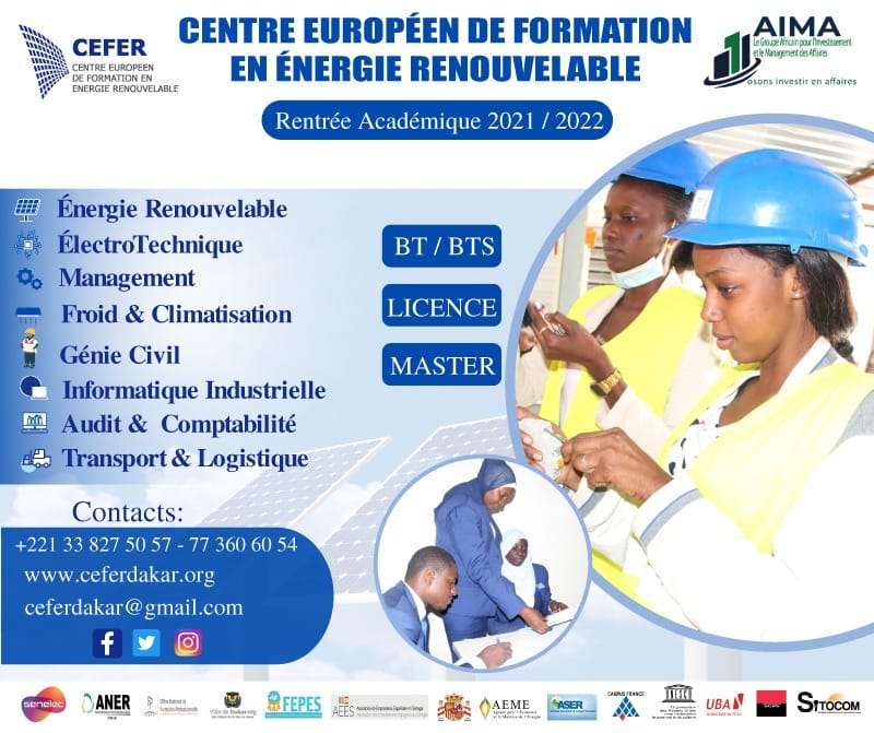 Rentrée Académique 2021-2022**** Les inscriptions sont en cours ...