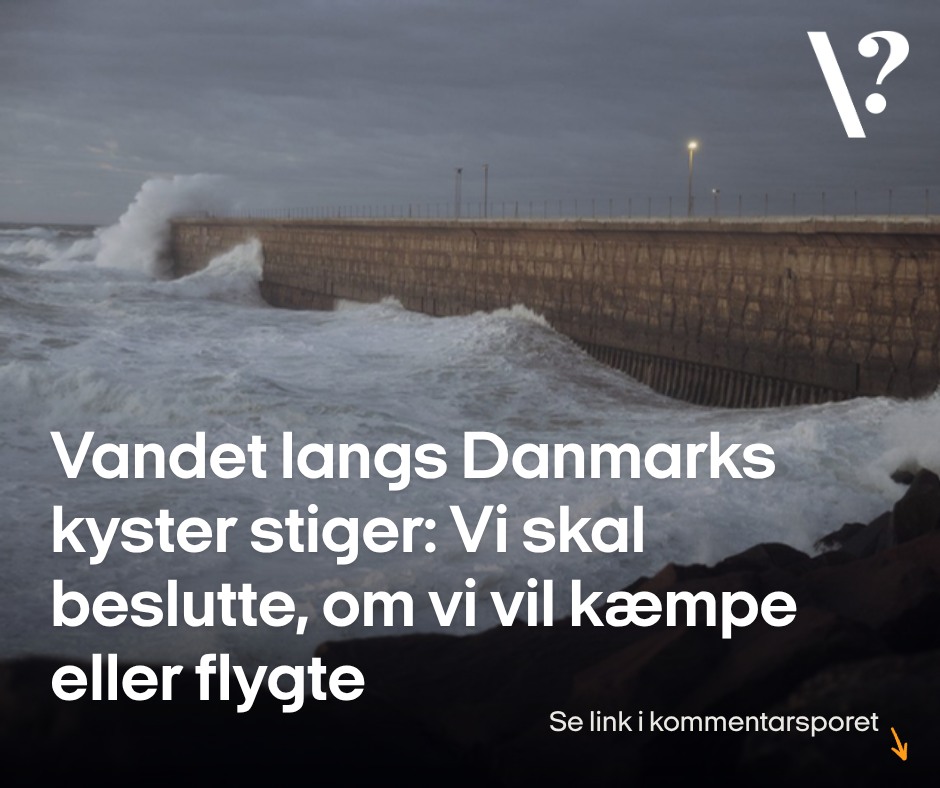 Stigende vandstand truer danske kyster og sommerhuse