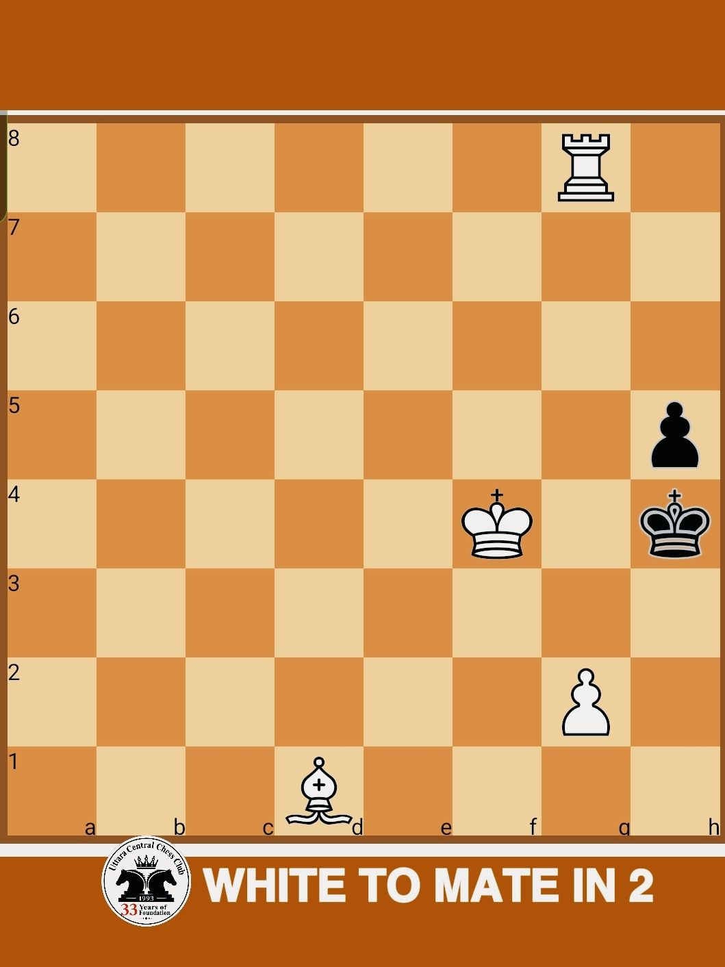 ♟️ Checkmate in 2 as White. A master can find it within 5