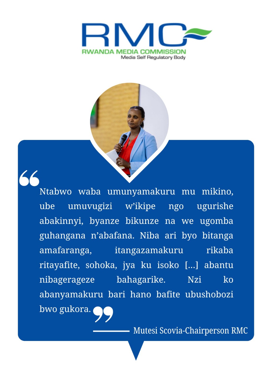 Rwanda Media Commission RMC... - Rwanda Media Commission RMC
