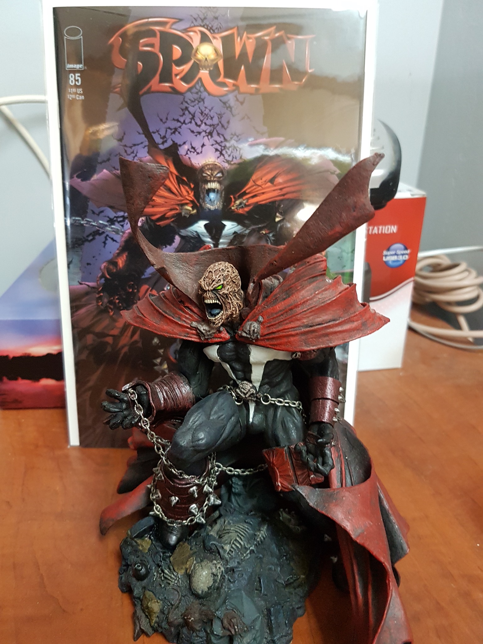 7” Art of spawn issue 7 figure $35 shipped in the US PayPal G&S