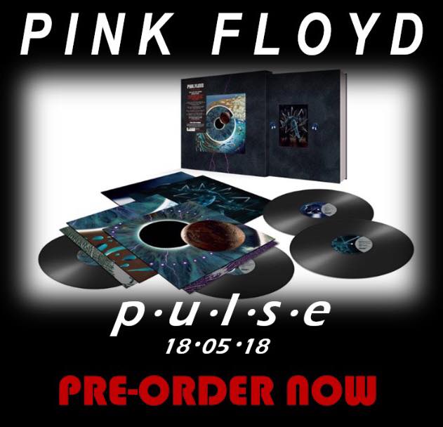 Pink Floyd - Pulse Remastered Box set 4lp set hard cover book