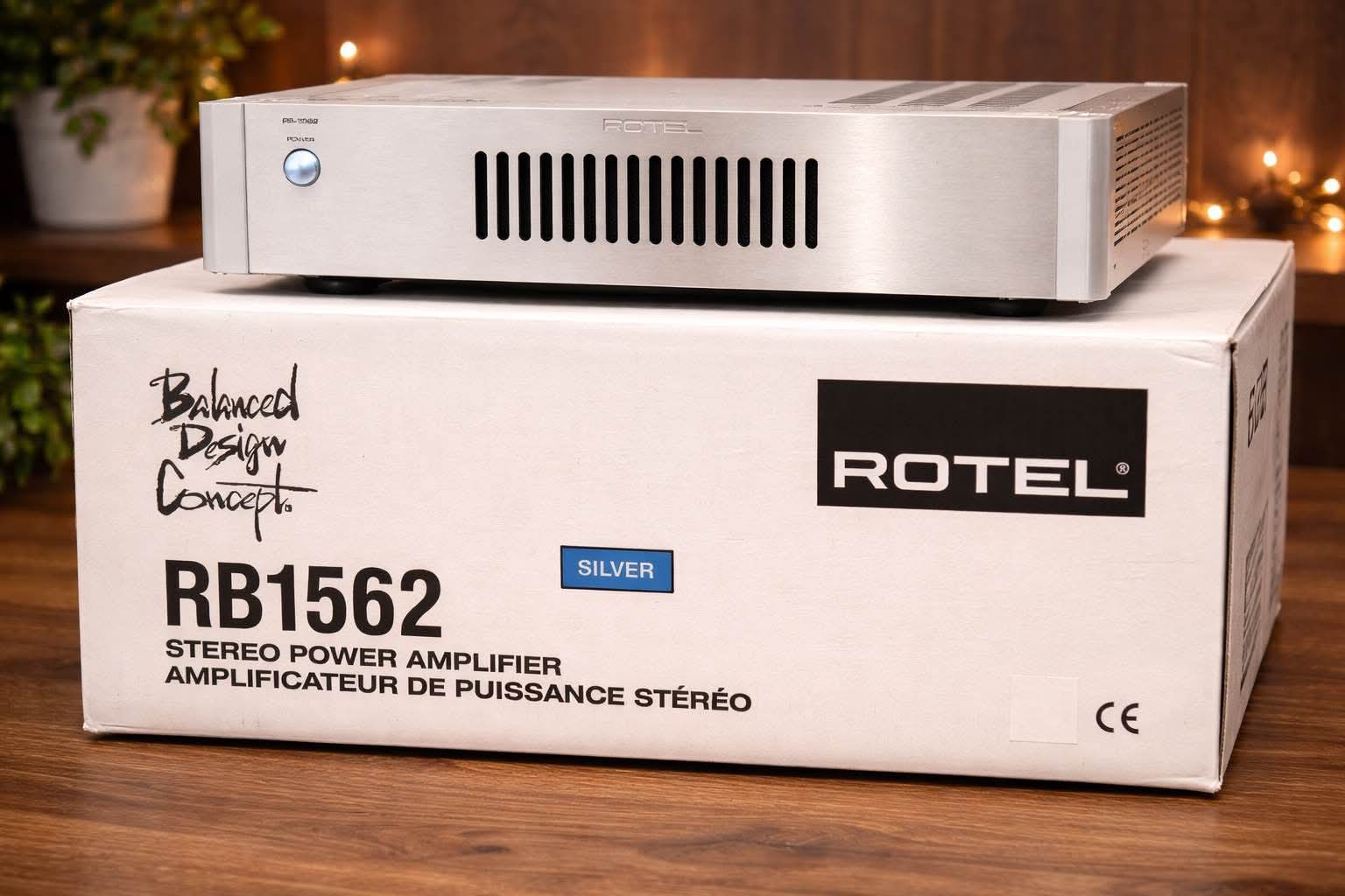 ROTEL RB-1562 Stereo Power Amplifier Silver - NEW IN BOX 🔥 - Pro Audio ...