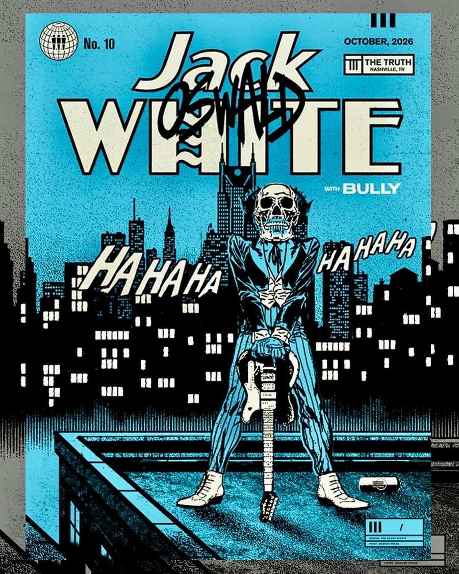 Tonight's poster for Nashville 10/10/2026 designed by Chris