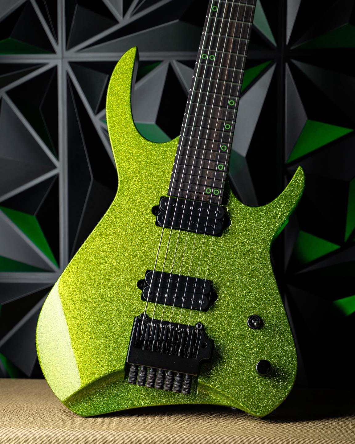 Kiesel - Solo 7 string with the new EverTune bridge option. Order
