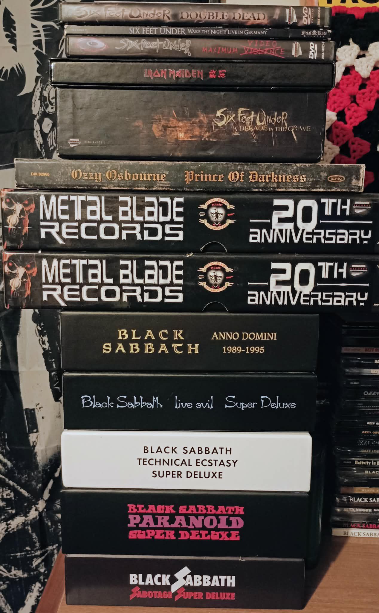Metal music collection for sale