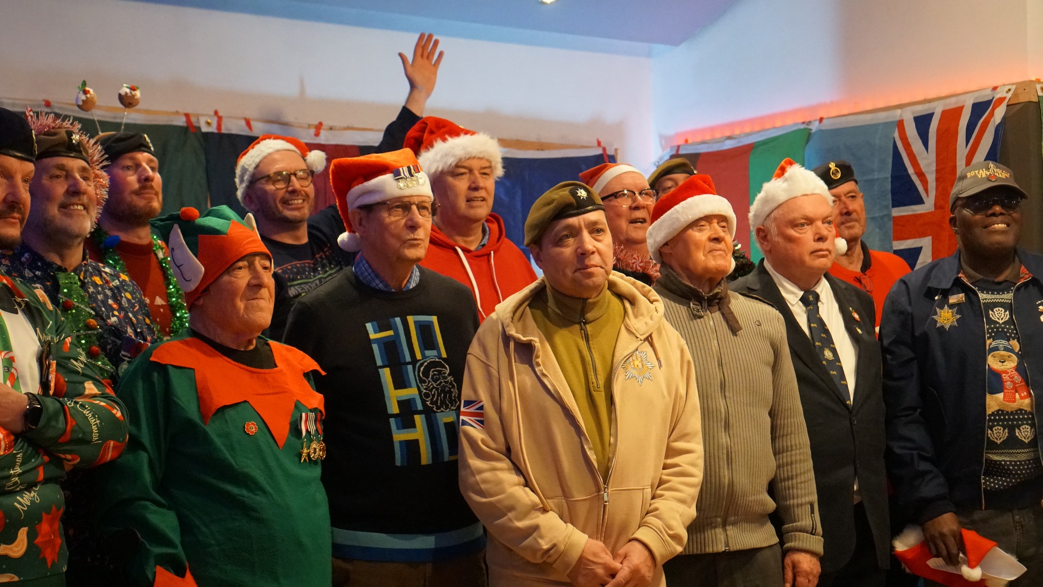 The Practice - The Muster Point came in to record a Christmas single ...