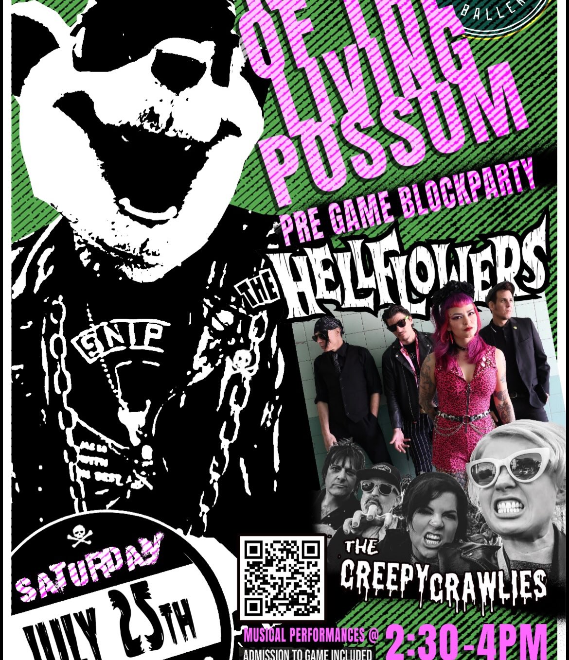 klows 7 pregame The Hellflowers at Oakland Ballers pre-game block party July 24th Stimulant-Free Metabolic Stack سيروم glow للوجه Flavour:Fruit Burst