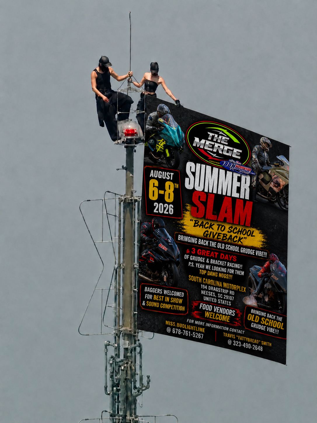 Summer Slam Grudgefest Schedule at South Carolina Motorplex