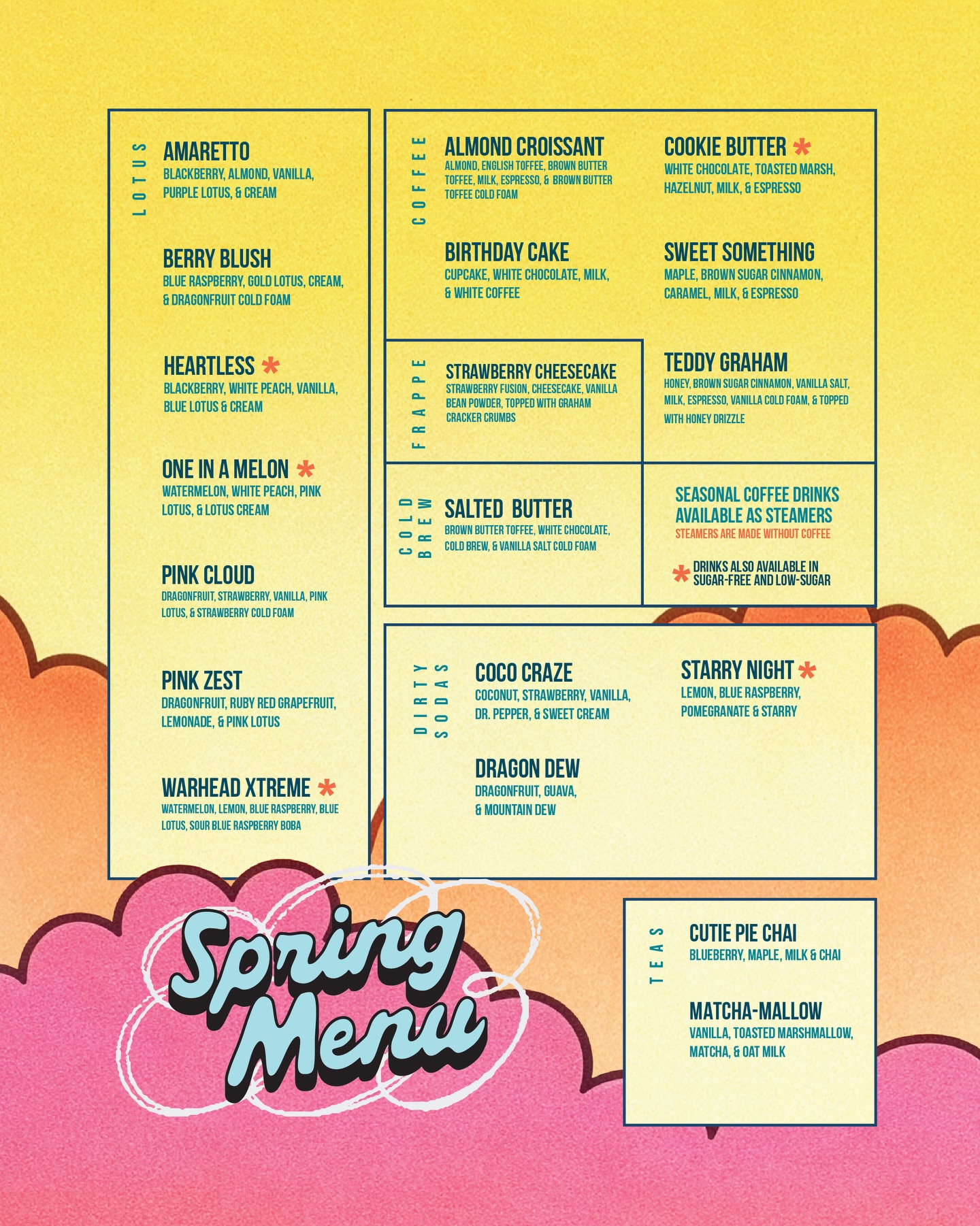 🌼SPRING MENU IS HERE🌼 & this just... - Carter’s Coffee Bar | Facebook