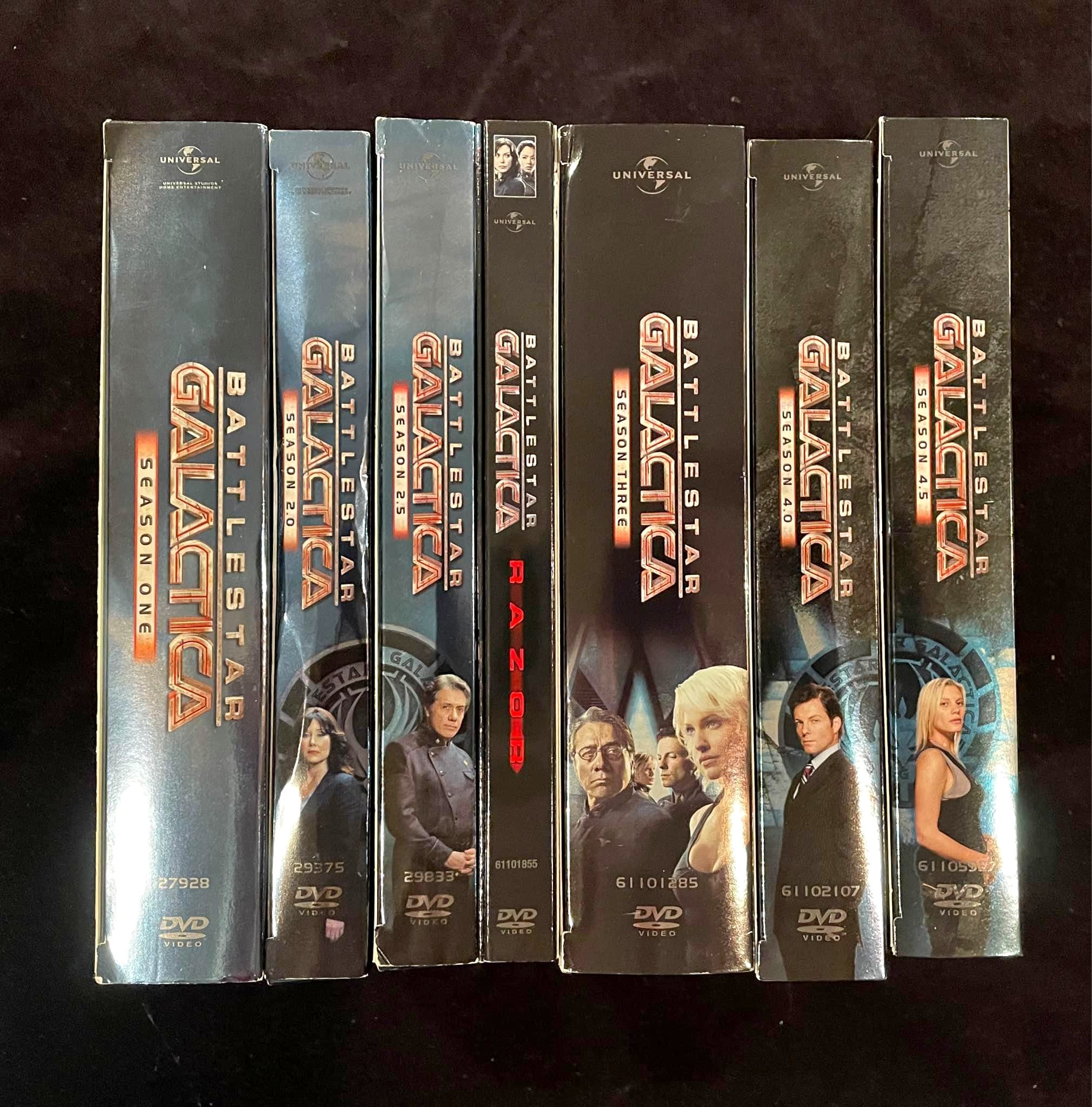 Battlestar Galactica DVD set + Razor - Movies & TV Shows - Neenah ...