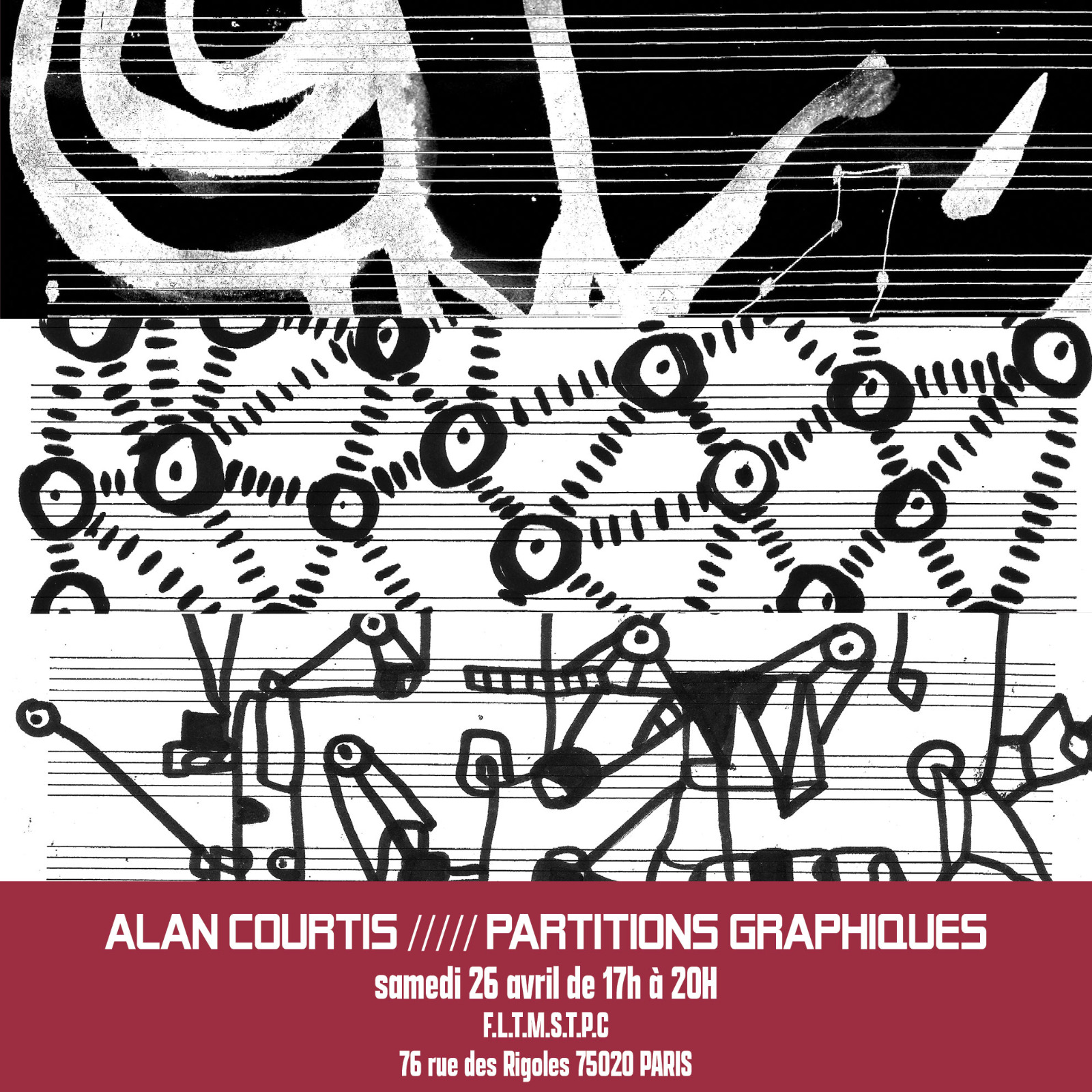 Graphic Scores: Exhibition in Paris!!!