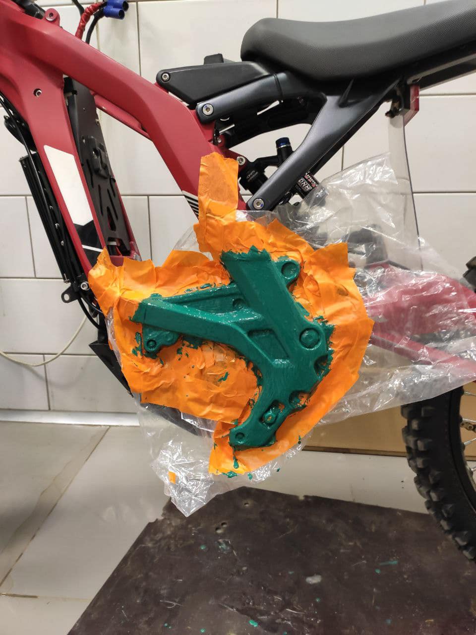Surron Swing Arm Guard/Covers kid – MAK Custom Parts