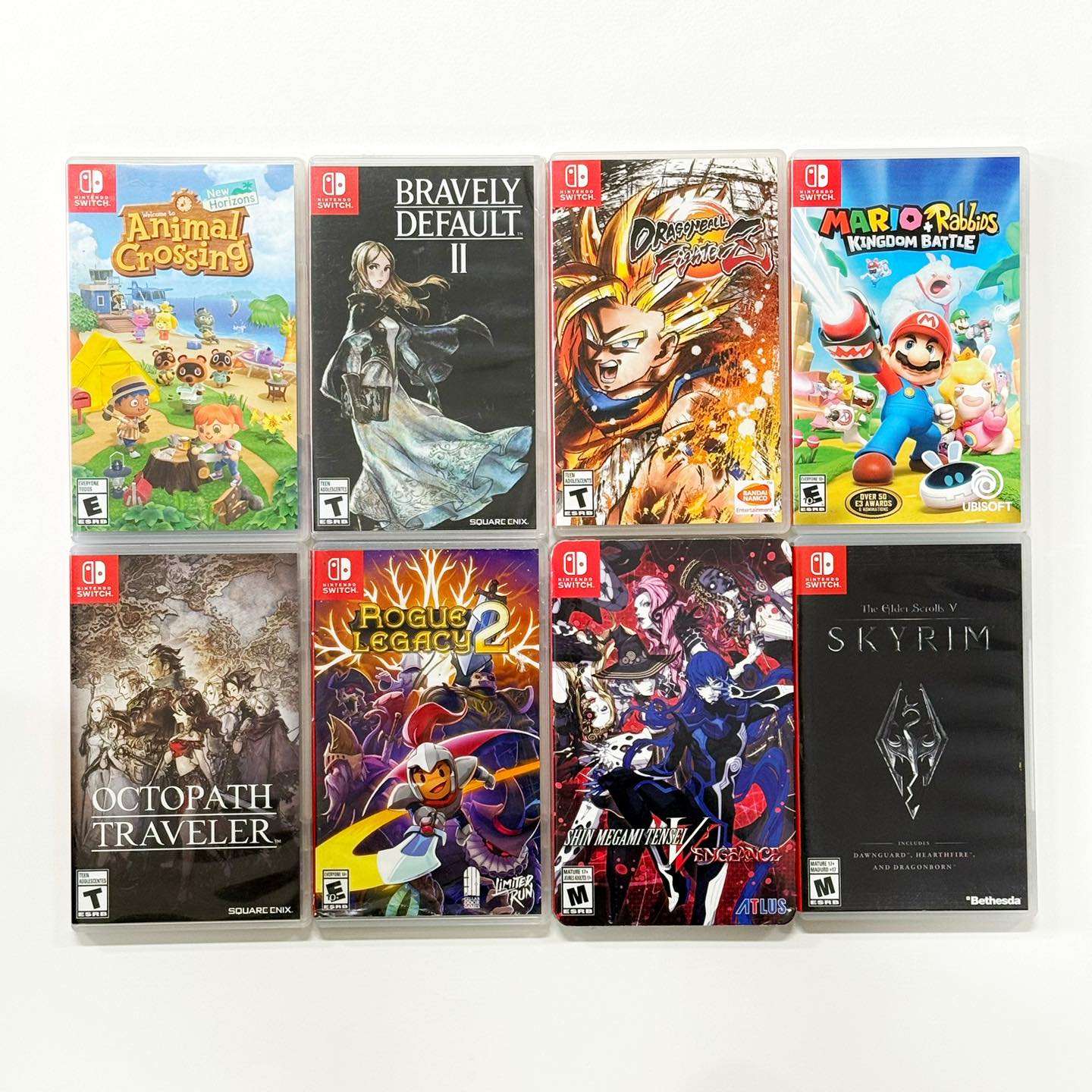 Nintendo Switch games in stock at Sunken Treasures Games
