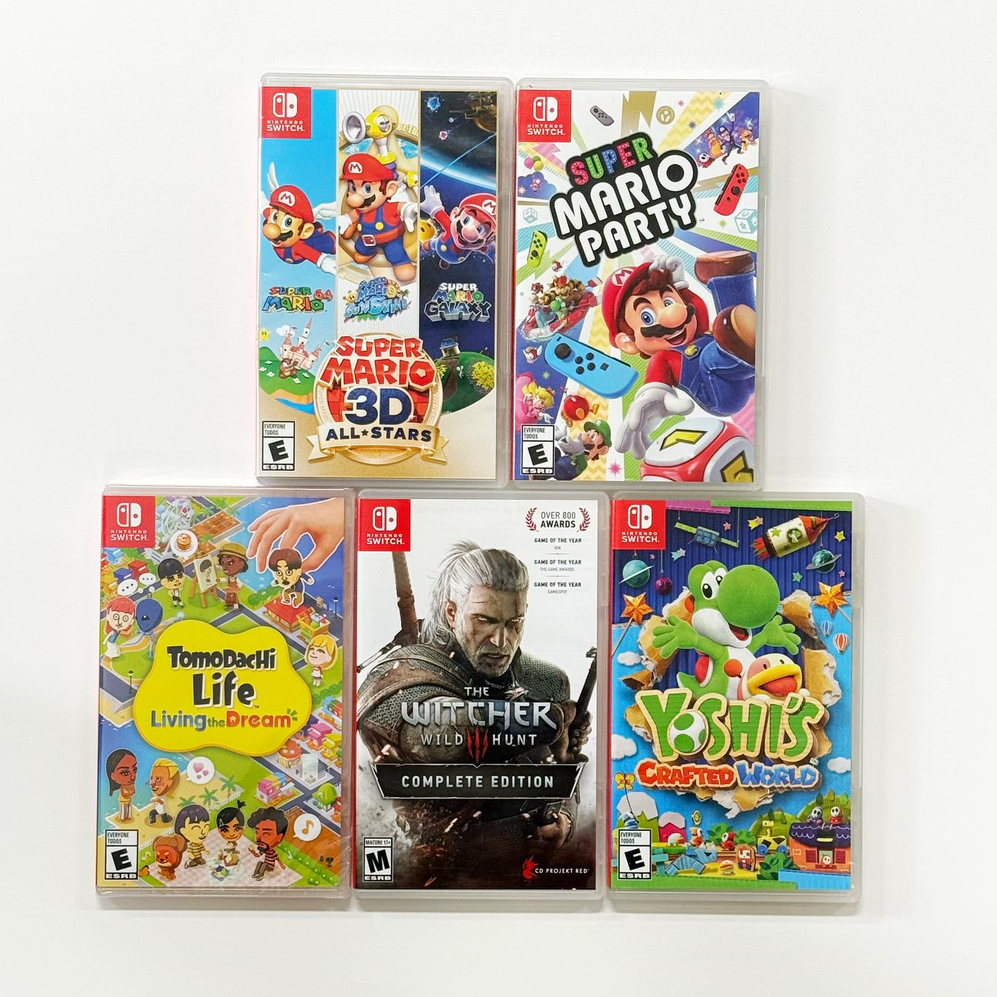 Nintendo Switch games in stock at Sunken Treasures Games
