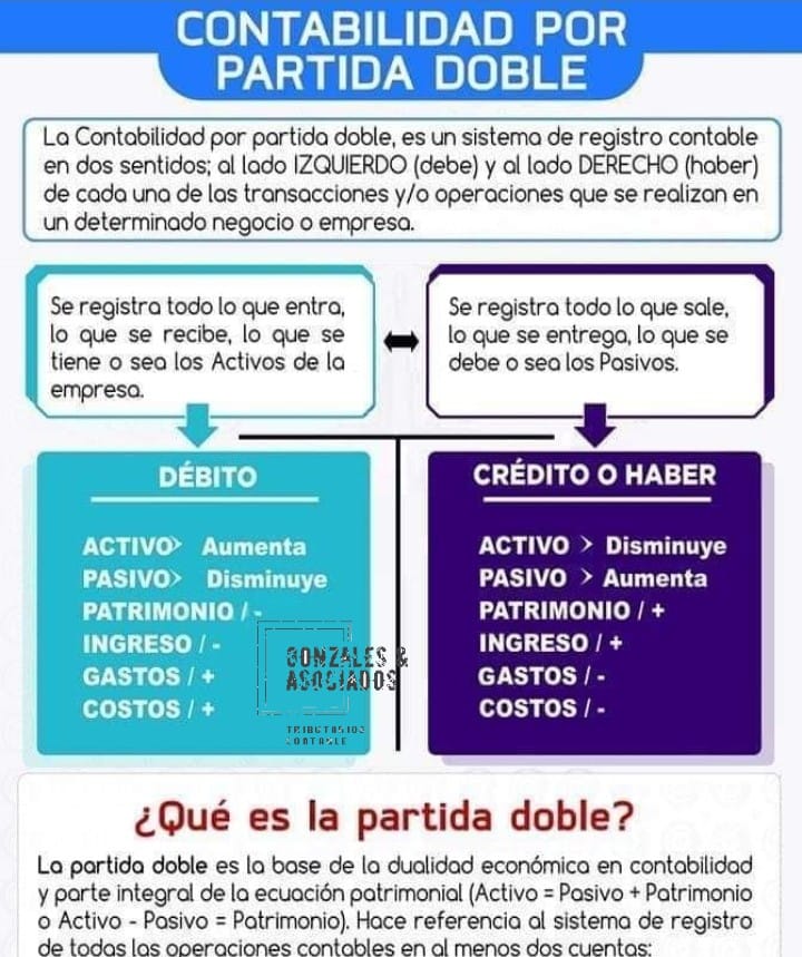 la partida... - Gonzales & Asociados Tributarios Contable