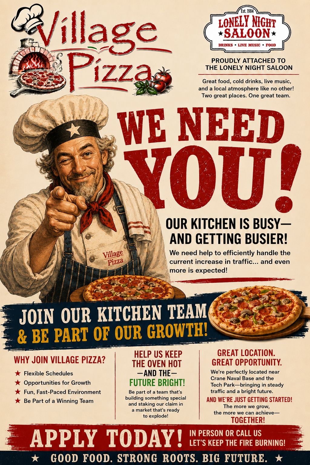 Village Pizza | Crane IN