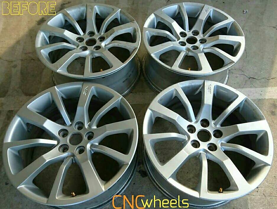 CNC Wheels - Holden GTS HSV Wheels 》Repair Gutter Rash...