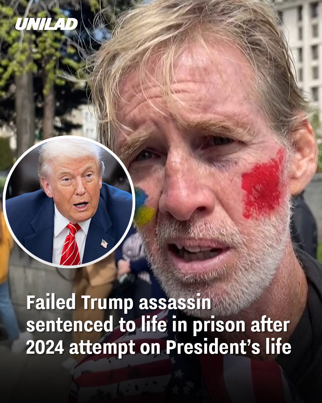 UNILAD - Ryan Routh attempted to gun down Trump while... | Facebook