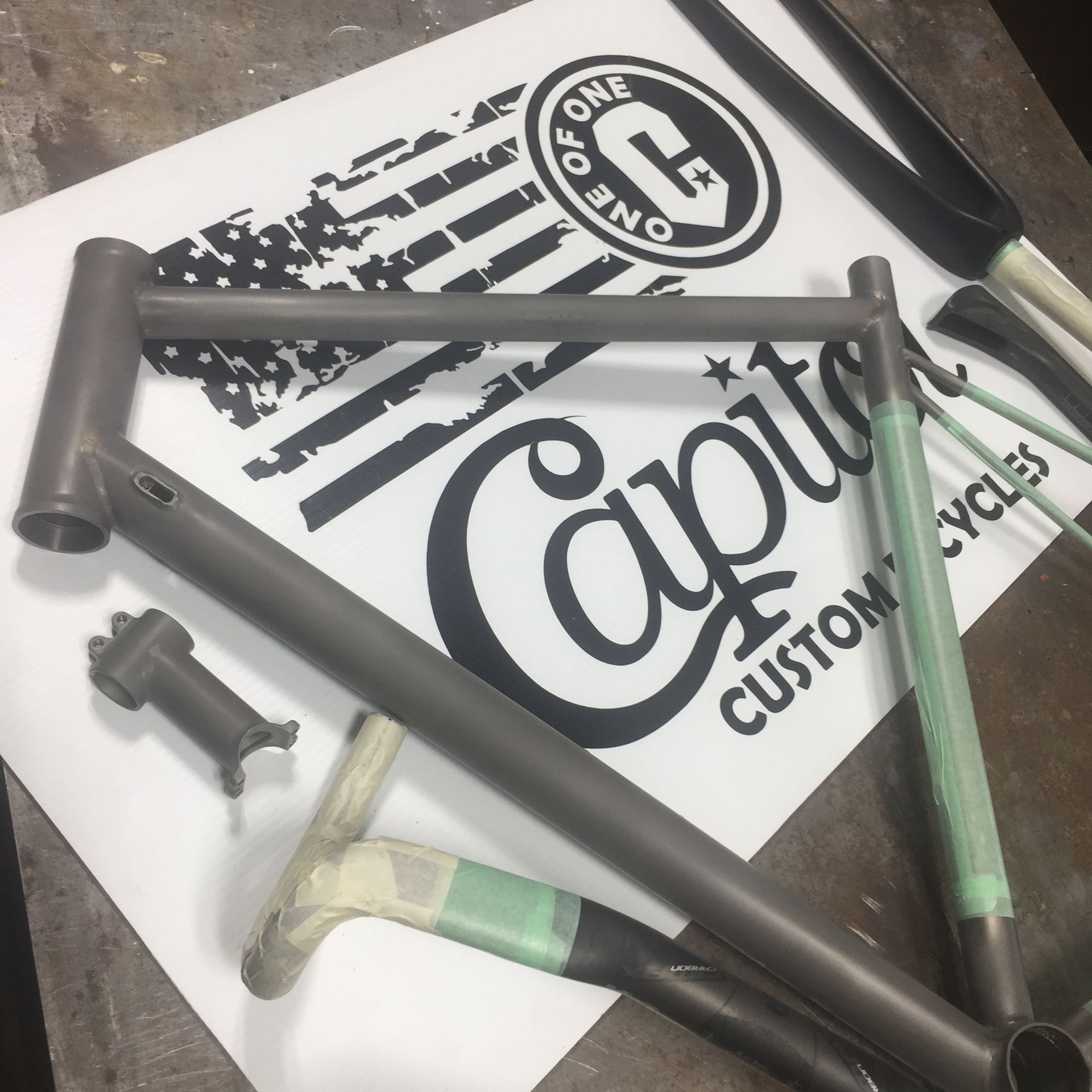 Capitol Performance Bicycles, LLC - Larry's beautiful Big Blue Capitol ...