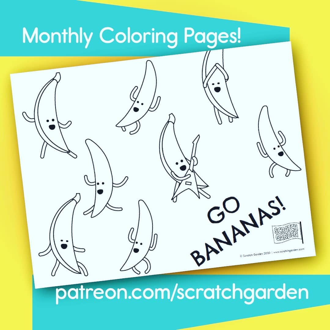 Scratch - Our latest coloring page is hot off the press and available ...