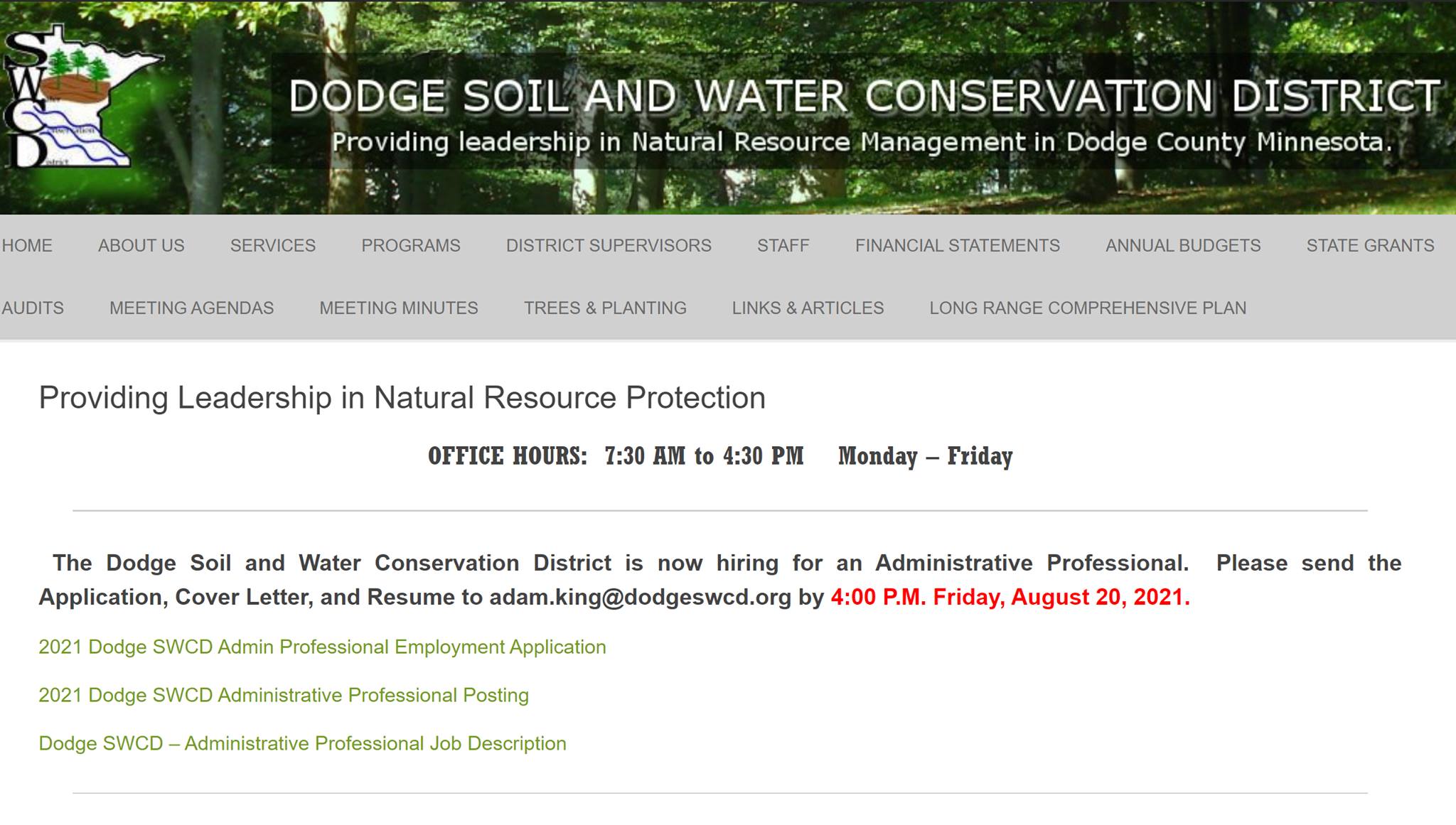 Our friends at... - Mower Soil & Water Conservation District | Facebook