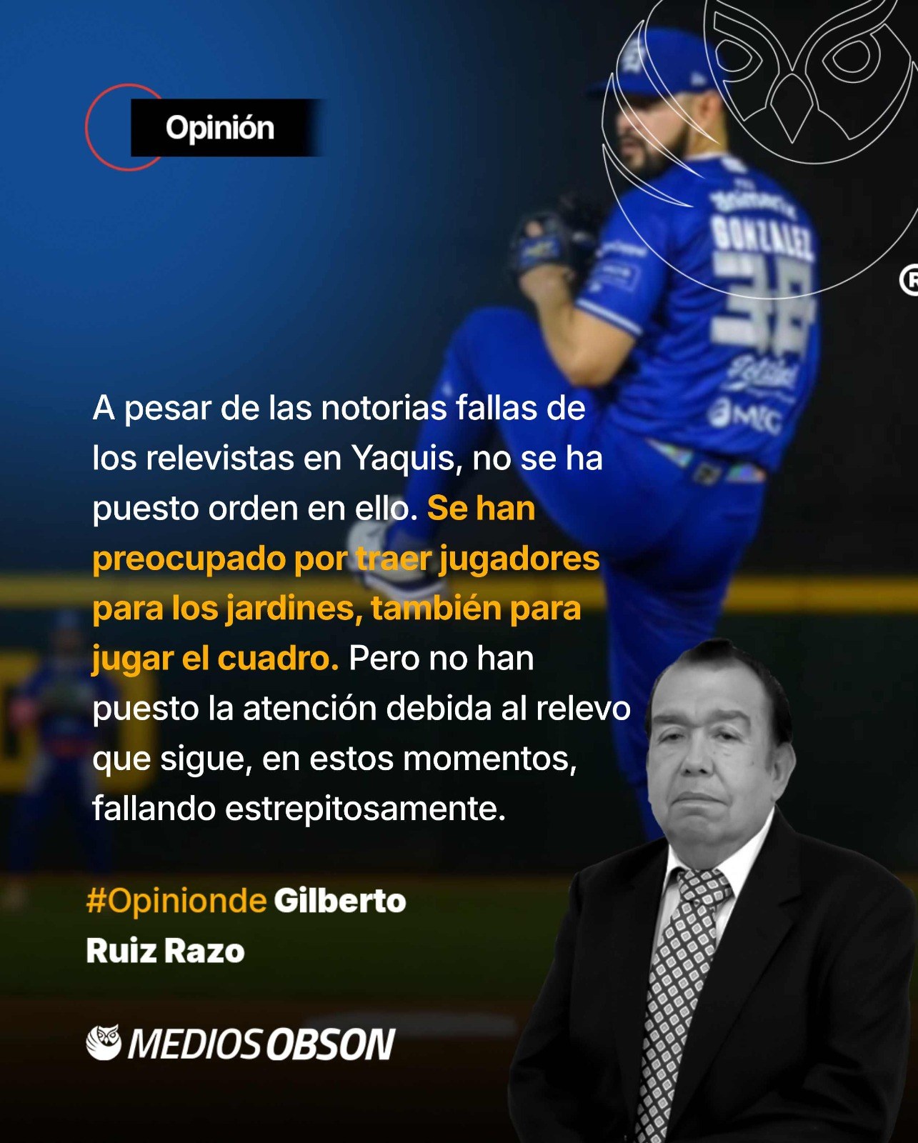 Medios - Séptima Entrada Gilberto Ruiz Razo / MO https://mediosobson ...