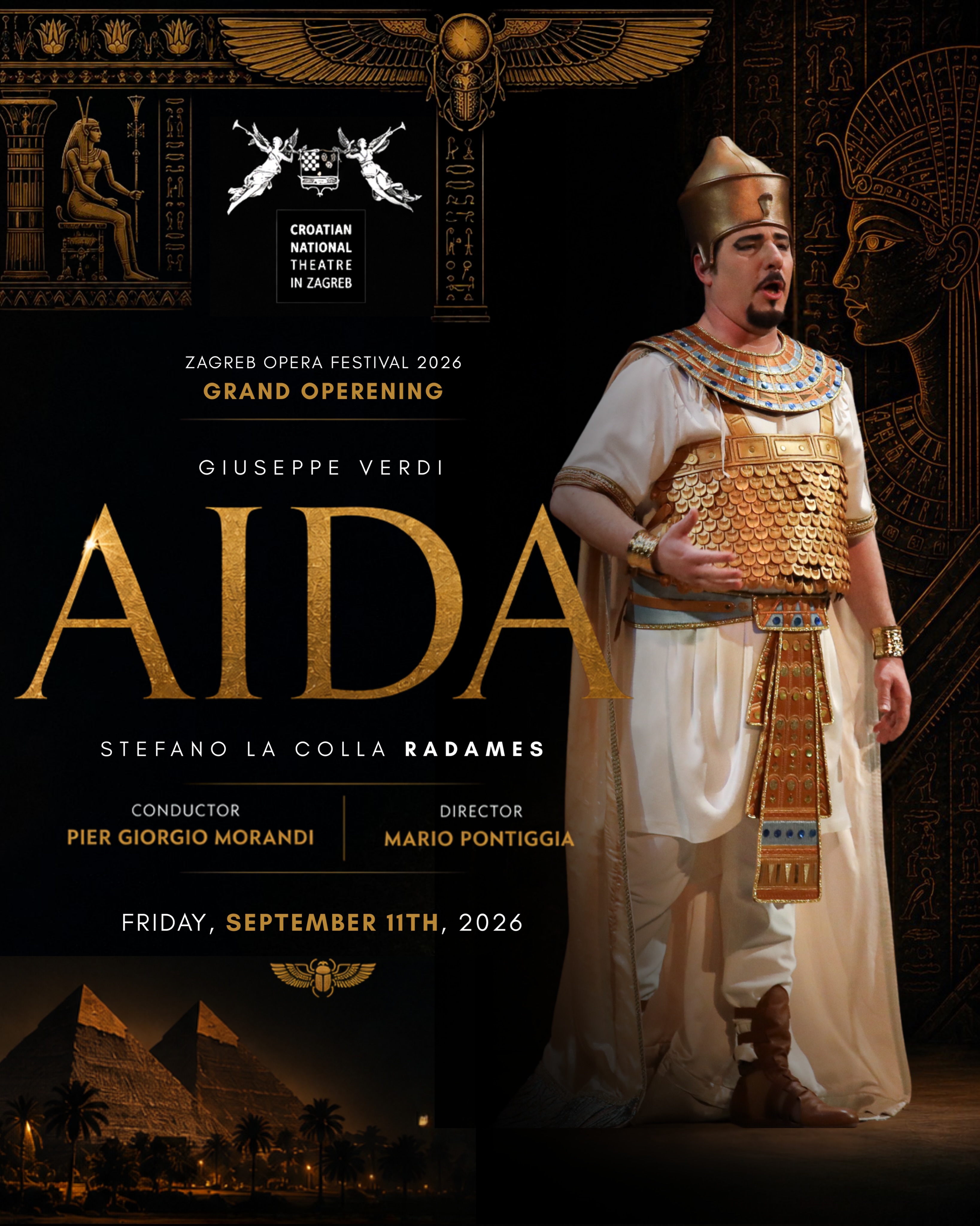 Zagrebački operni festival - Verdijeva Aida