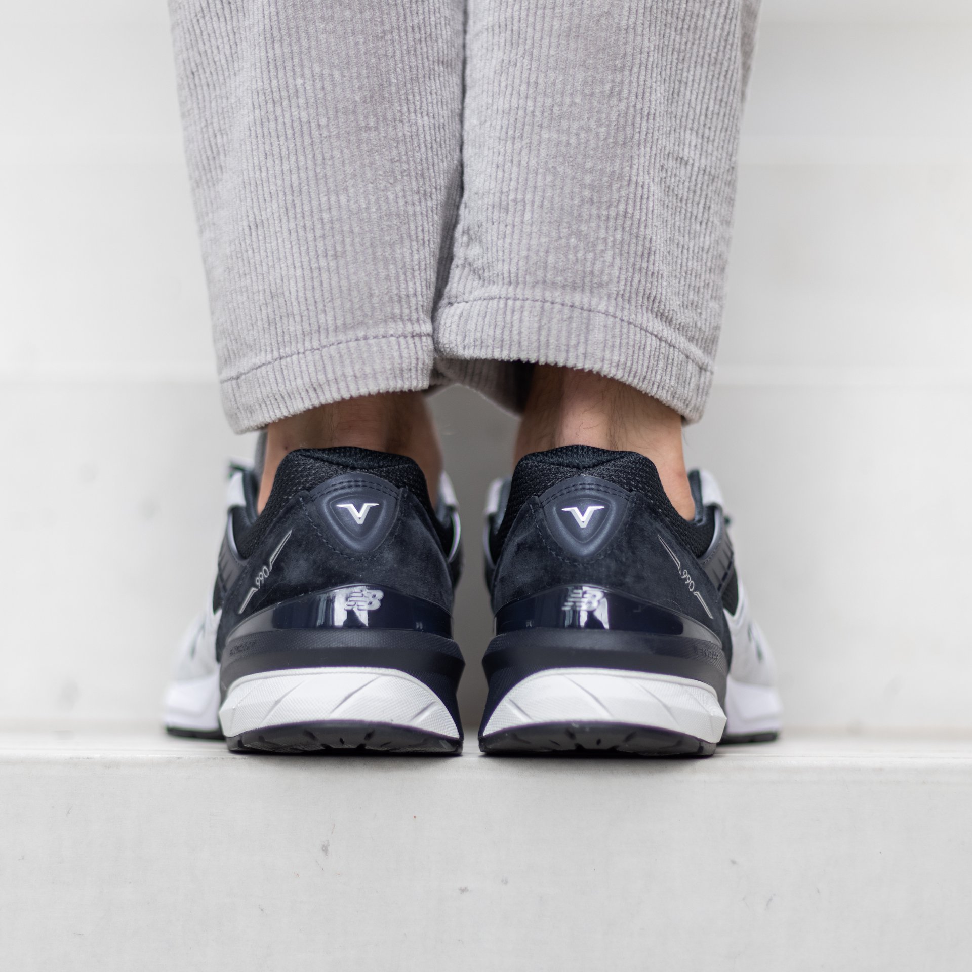 New Balance M990GT5 Navy/Light Grey-Black Made in USA. Shop now