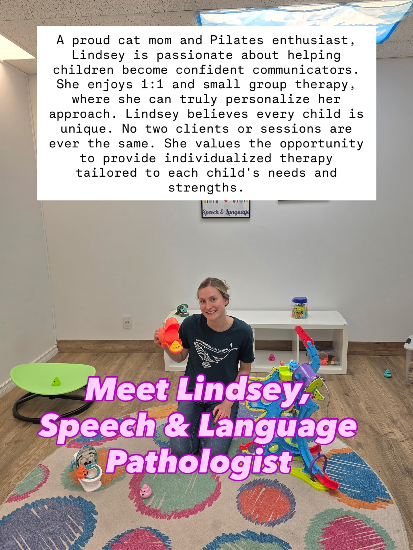 Meet Alex, Speech & Language Pathologist. . She values client-led and ...