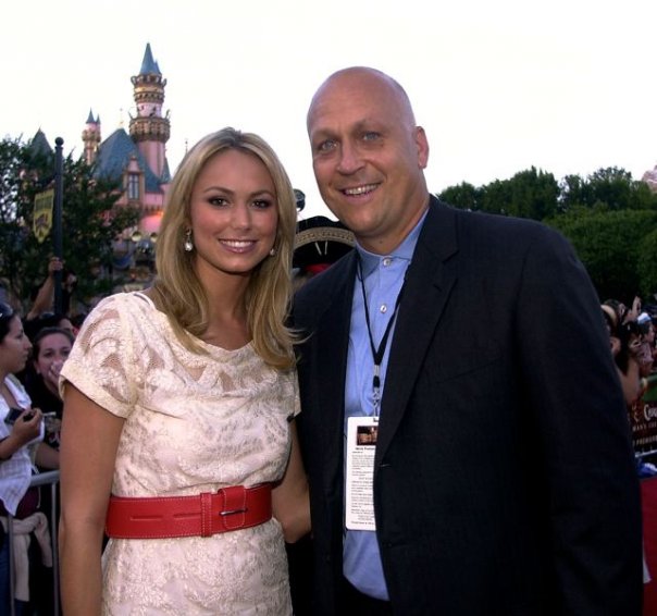Stacy Keibler - Here's Cal Ripken and me. He is one of my all time ...