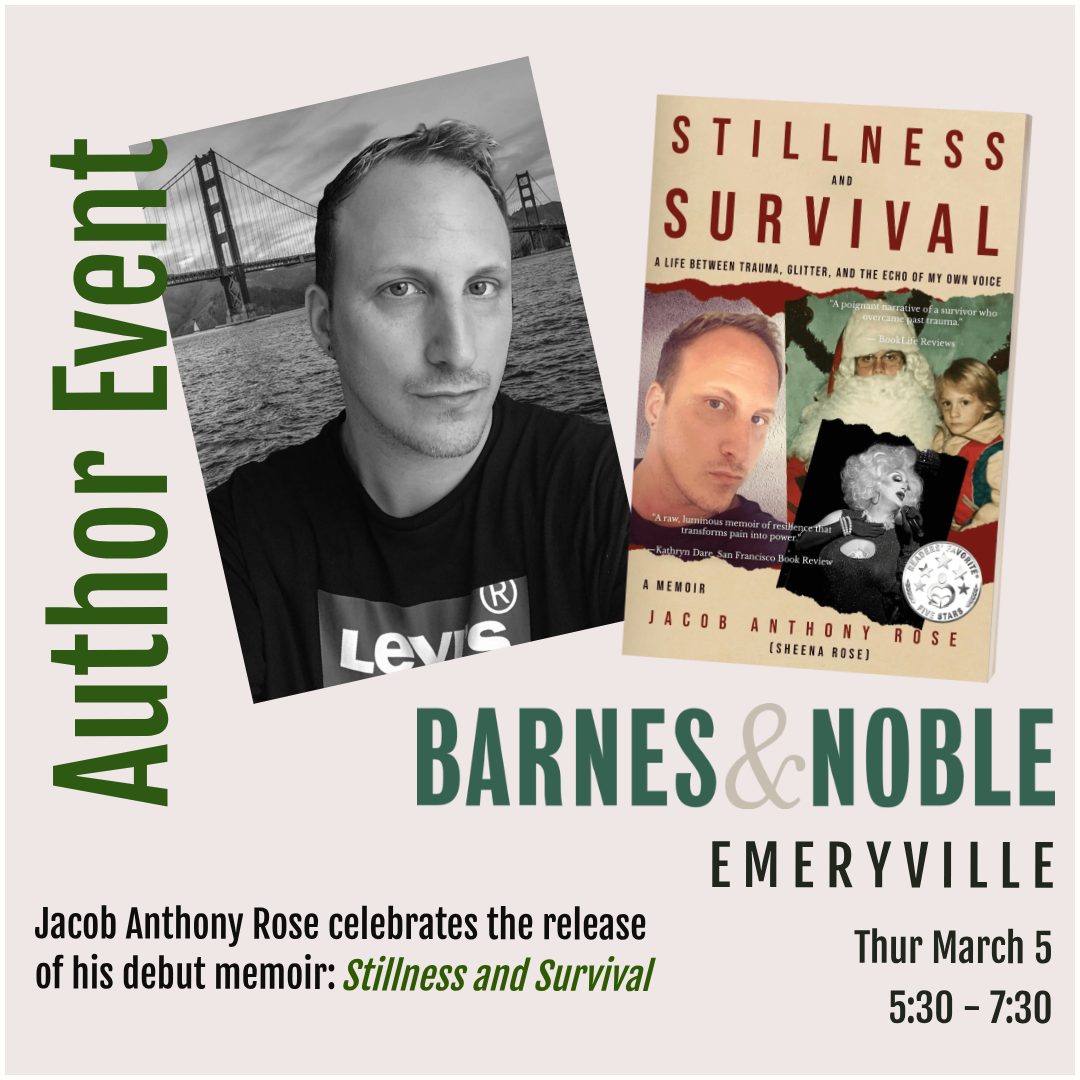Stillness and Survival - talk & book signing with author Jacob Anthony Rose