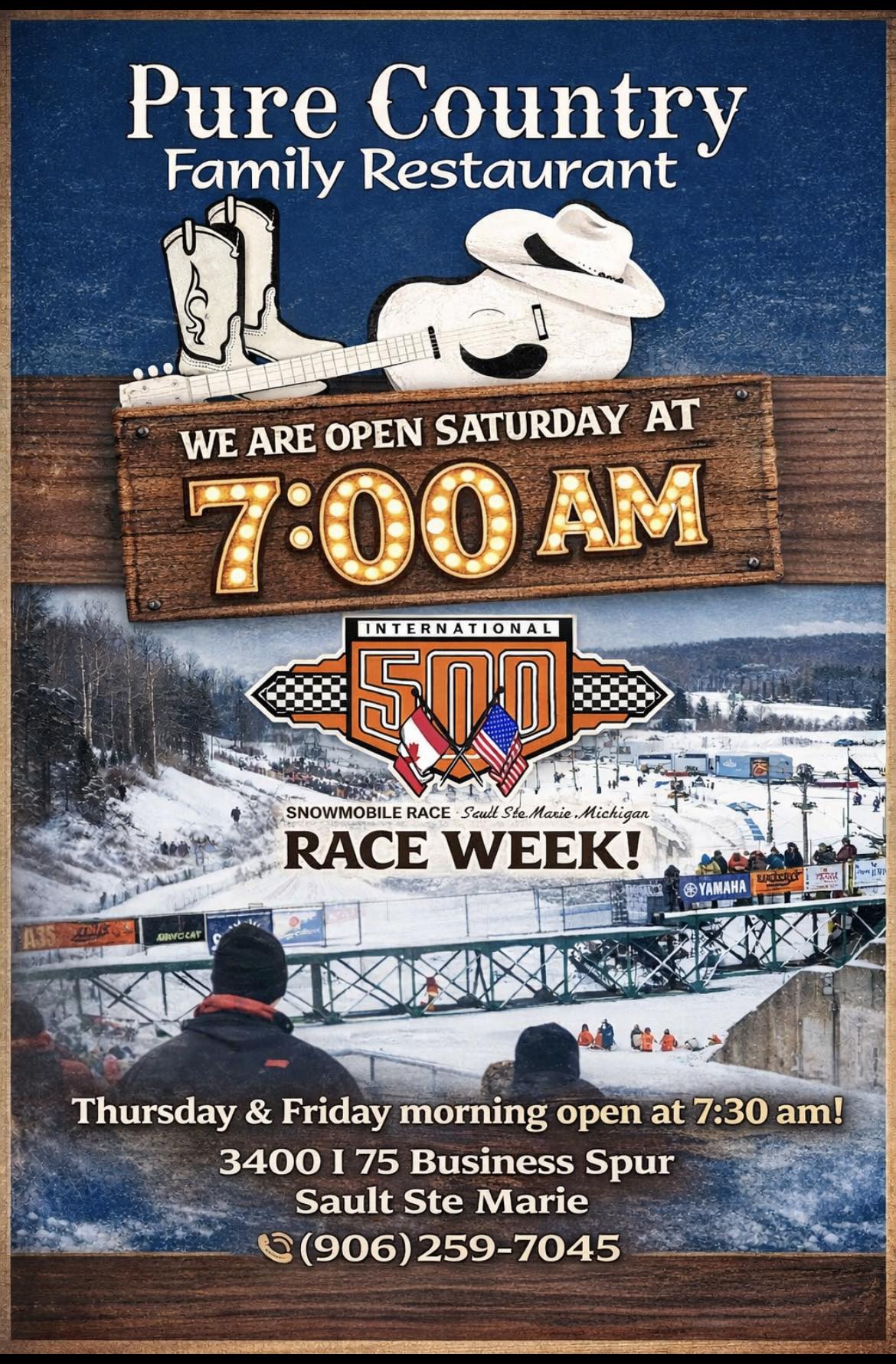 Pure Country Family Restaurant-SSM | Sault Ste. Marie MI
