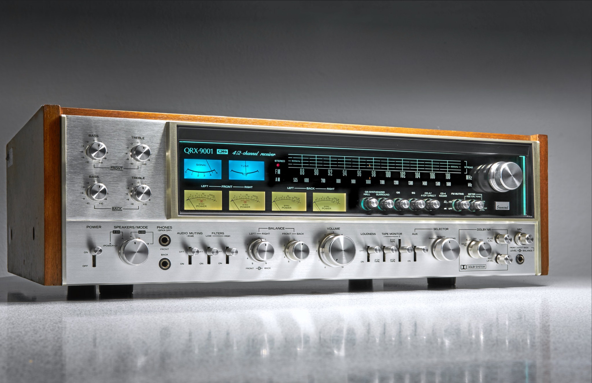 Sansui QS-100 4-Channel Rear Amplifier (1971)