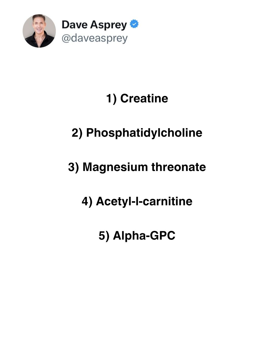 Your brain needs the right nutrients to perform. These are the five supplements worth knowing. Know what you're putting in your brain's fuel tank