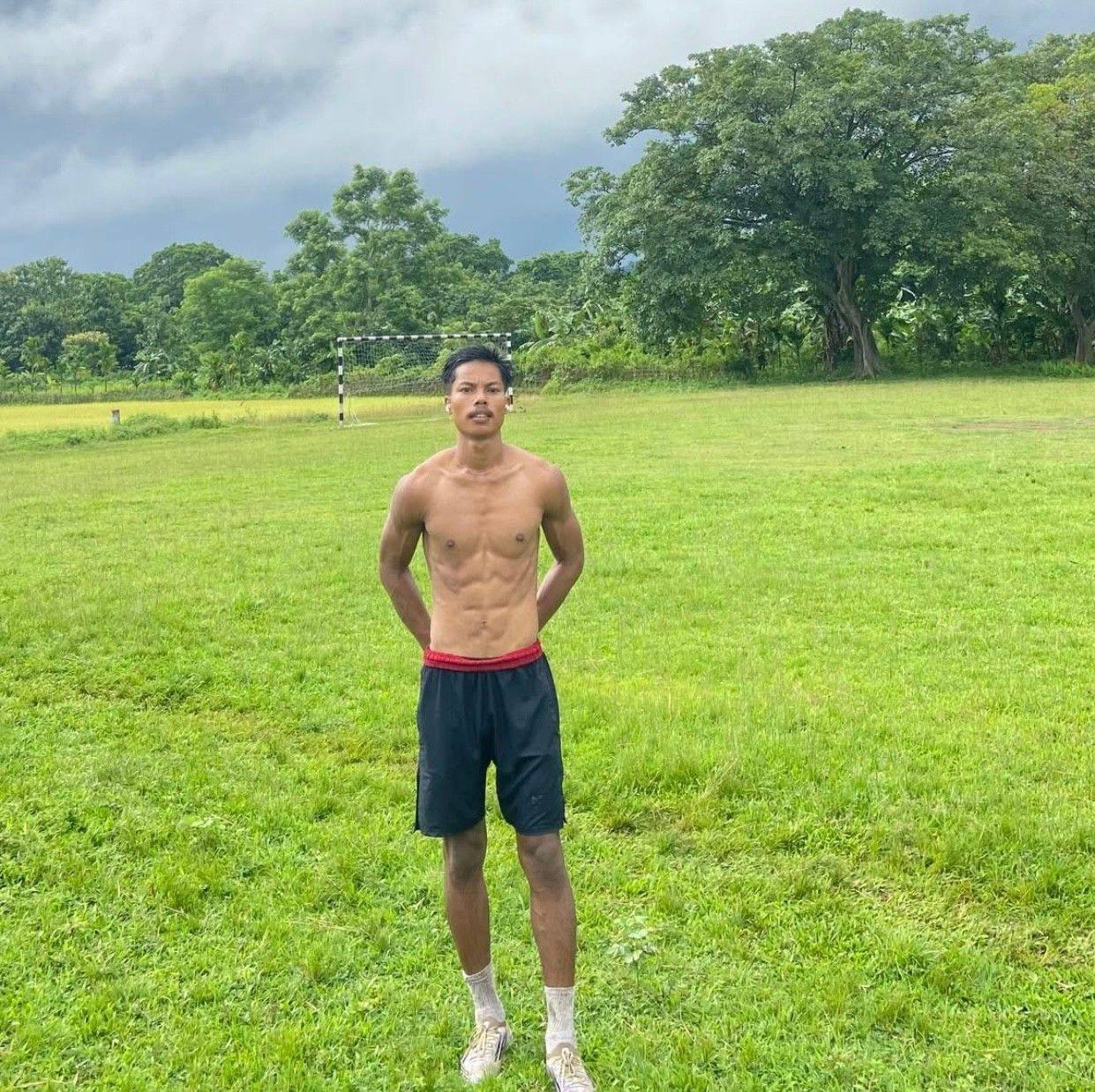5 kg fat loss in one month 🔥 . . . #fatloss#excercise | Bishal Bordoloi