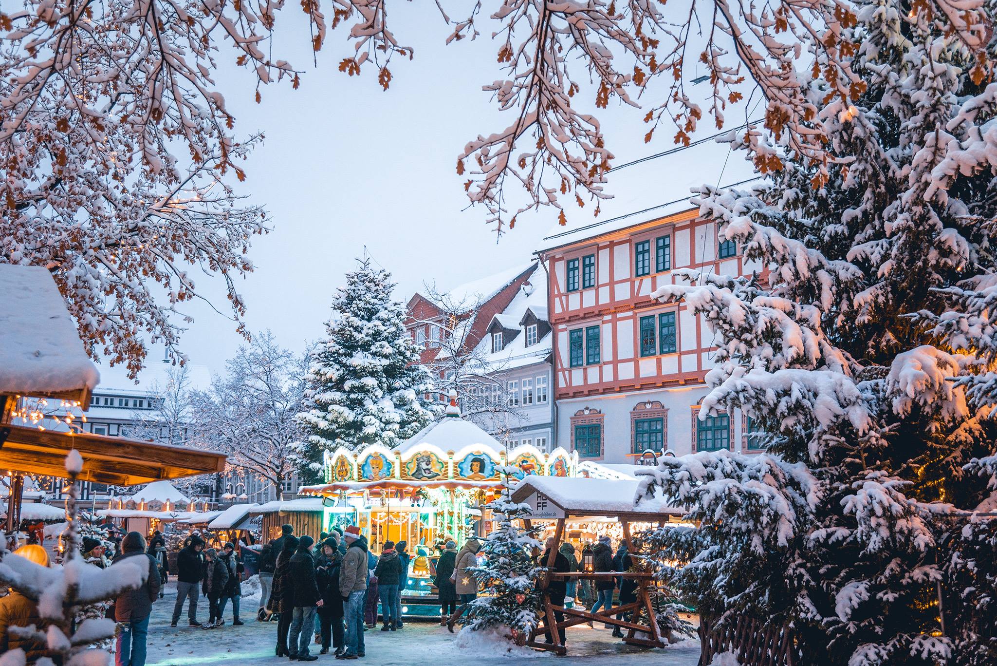 Am Wochenende Soll Es Wieder Schneien Weihnachtsmarkt