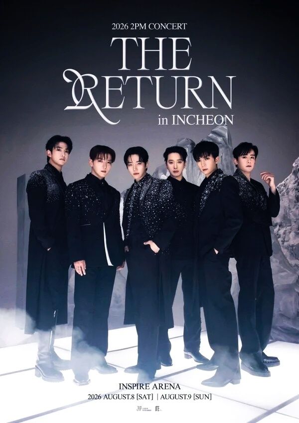 The members of the legendary second-generation K-pop group 2PM are