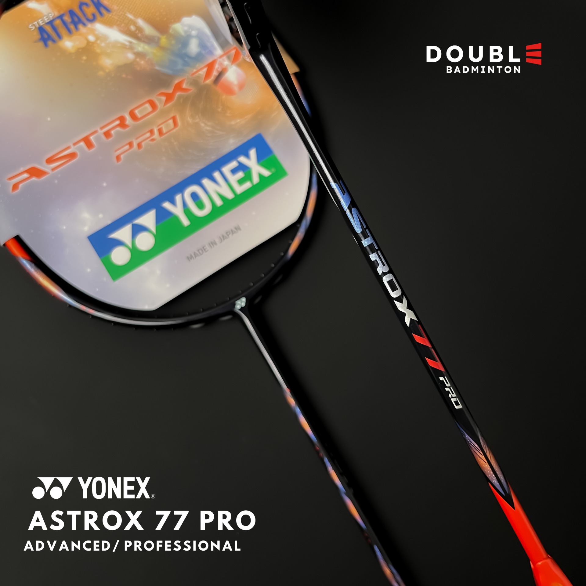 Yonex Astrox 77 Pro 🔥💥 Not too heavy. Not too soft.Just the