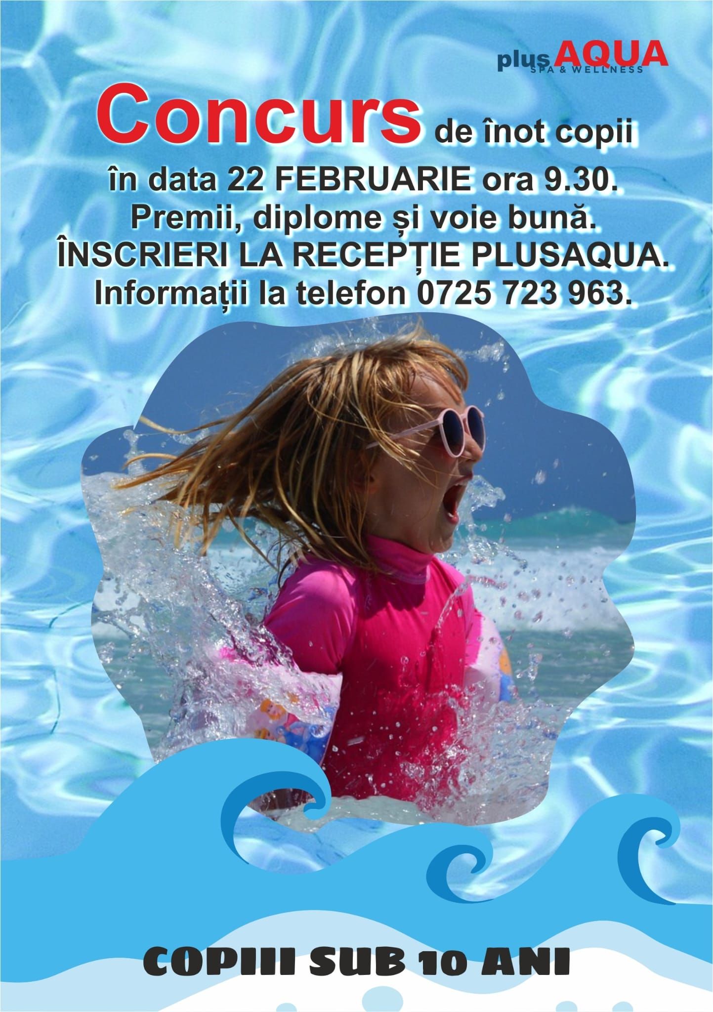 Plus Aqua - Continuăm seria concursurilor pt cei mai mici... | Facebook