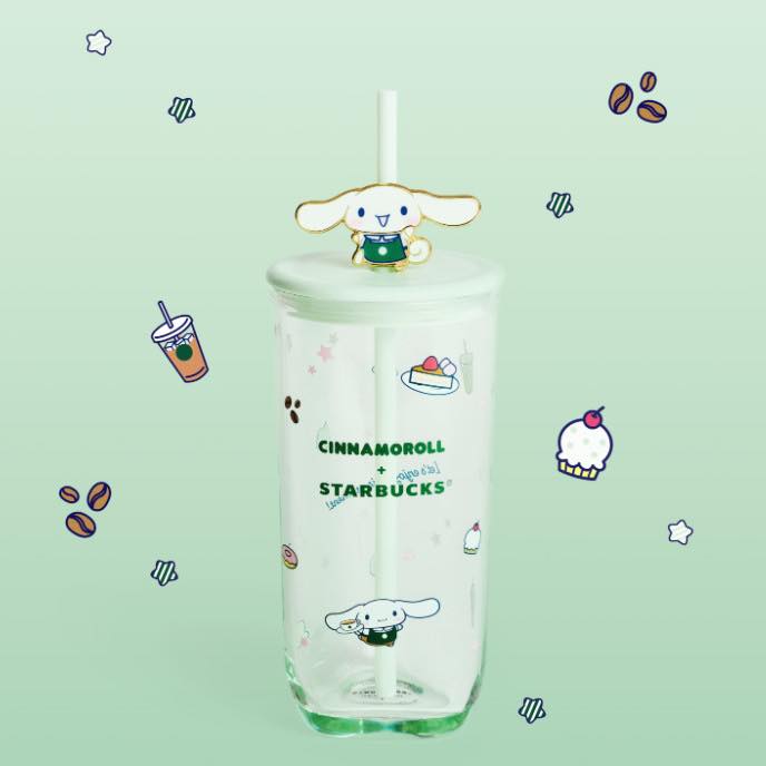 You can also get the Starbucks x Cinnamoroll collection in